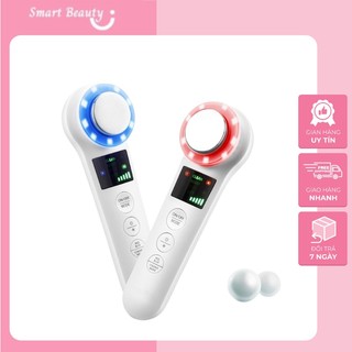 Máy massage mặt Nóng Lạnh Photon Beauty Plus, Máy điện di tinh chất nâng cơ trẻ hóa da 2022
