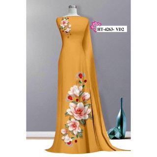 VẢI MAY ÁO DÀI HOA RƠI TÀ