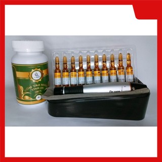Combo Máy Lăn Kim A1-C+Tảo Xoắn Vĩnh An+Vitamin C Hàn(10 ống )