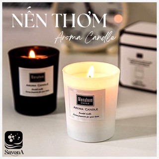 Nến thơm tinh dầu cao cấp không khói để phòng giúp thư giãn, trang trí theo phong cách bắc âu - savona scented candle