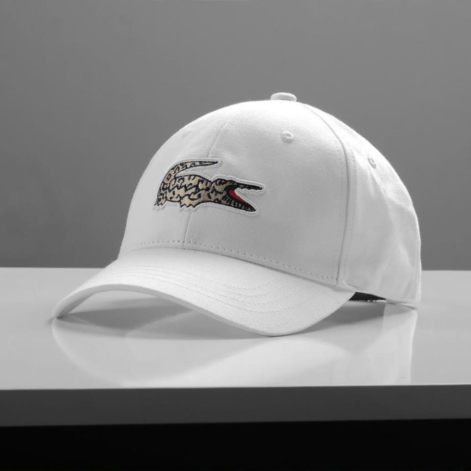 Mũ lưỡi trai LACOSTE 1972 màu đơn giản, năng động, quai cài kim loại, phom cứng cáp vải cotton Hàn Quốc . xịn sò .