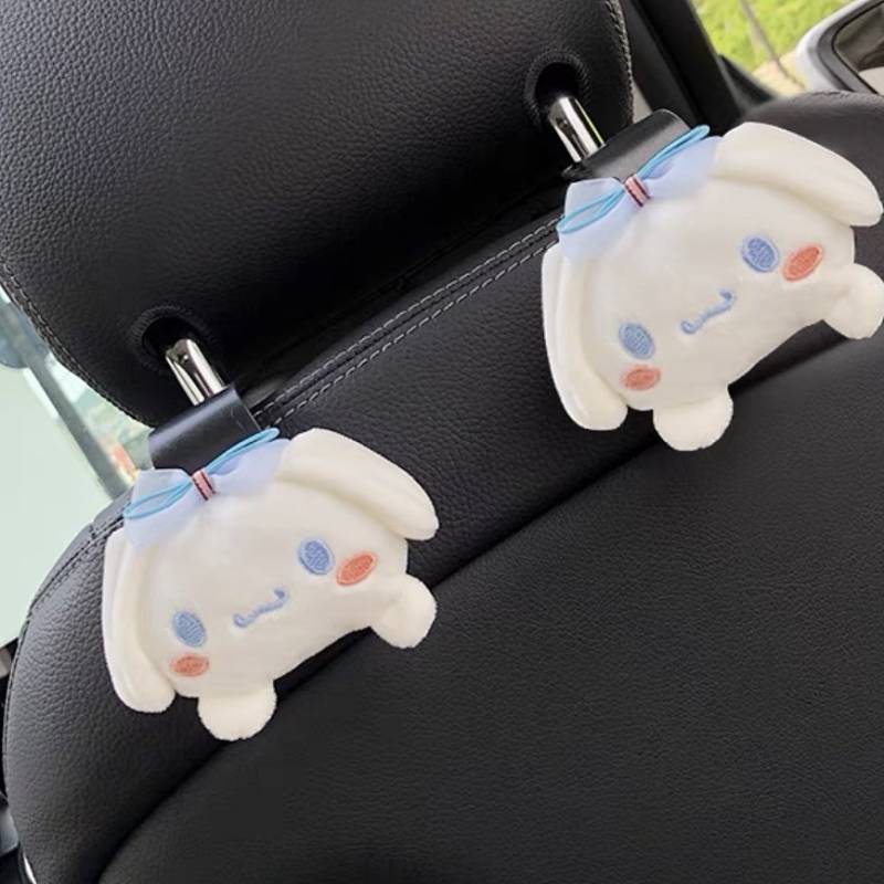 Car Seat Back Row Hook Cute Multifunctional Car Clow M Cinnamoroll Babycinnamoroll Car Hook Interior Decoration Supplies 80Hd