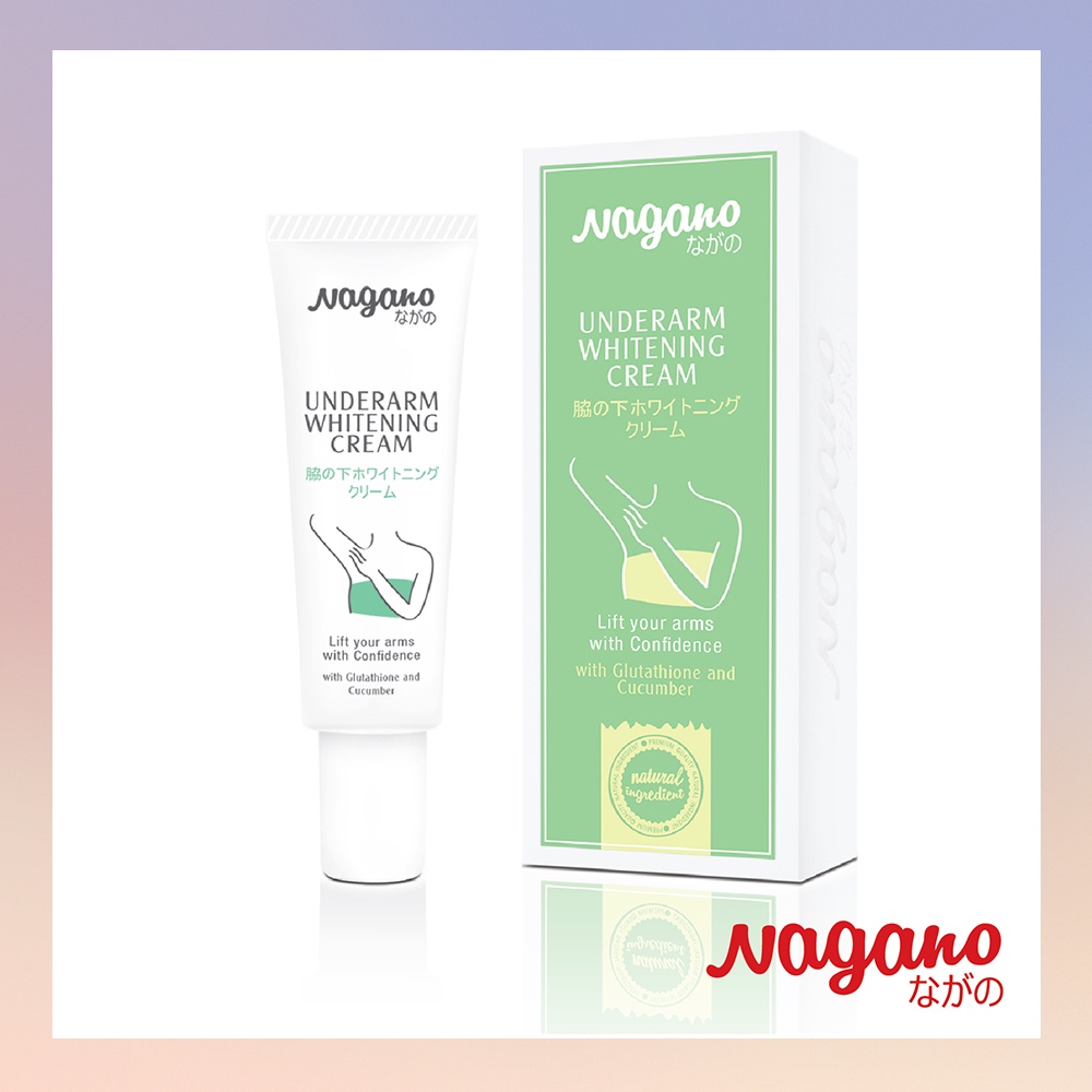 Kem làm trắng da dưới cánh tay (UNDERARM WHITENING CREAM) Nagano JAPAN 30ml
