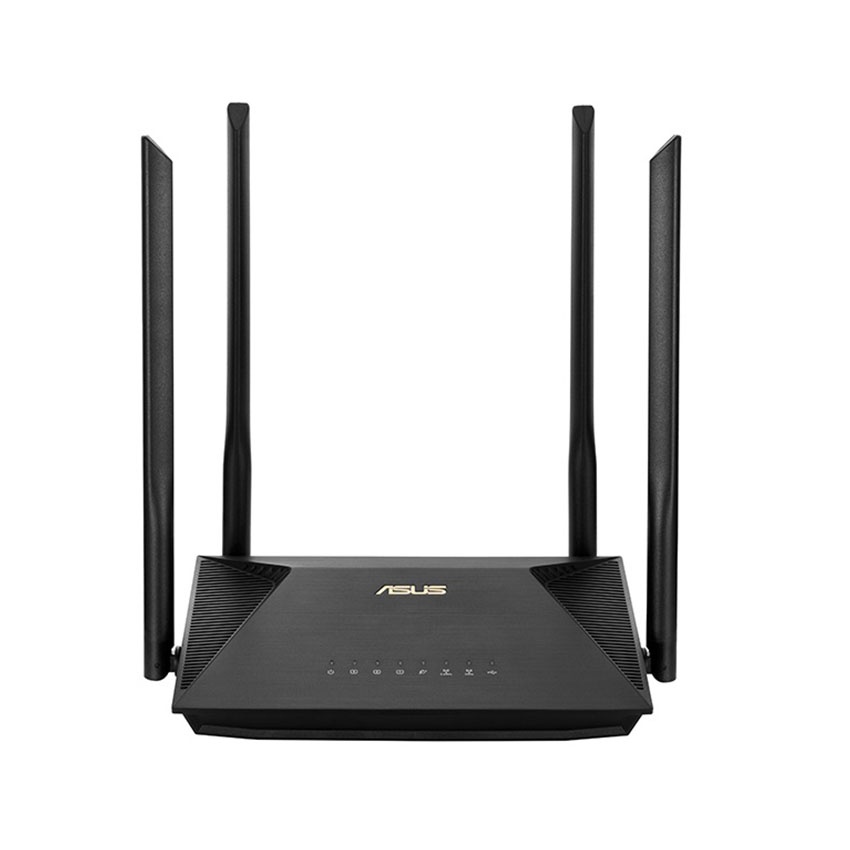 Bộ phát wifi ASUS RT-AX53U, Chuẩn AX1800, băng tần kép 2.4Ghz &amp; 5Ghz tốc độ lên tới 1800Mbps