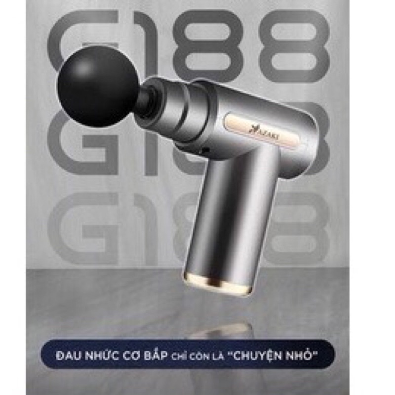 🧸Máy massage cầm tay 6 chế độ - súng massage trị đau giãn cơ💕