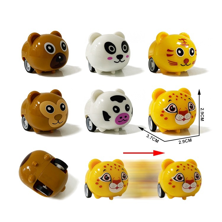 Xe Hơi Đồ Chơi mini Bằng Nhựa Mềm Dễ Thương Cho Bé