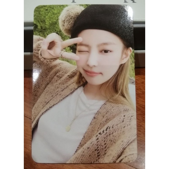 JENNIE GẤU (Card OFFICIAL ALBUM BLACKPINK BORN PINK BOX SET)