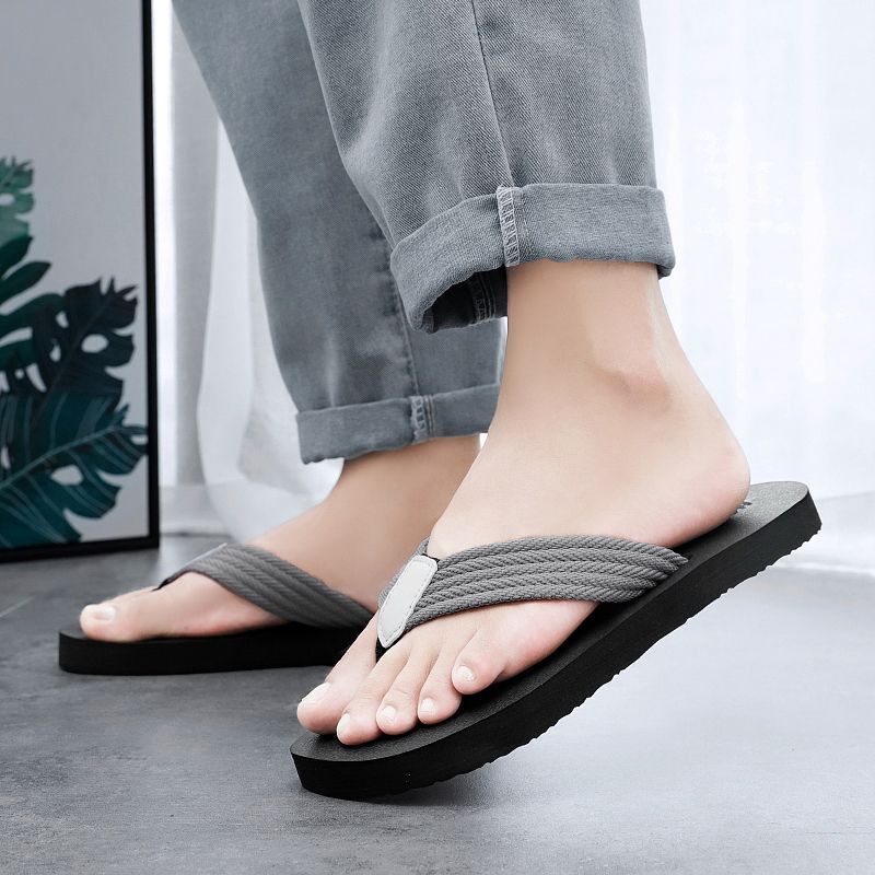 Giày Đi Học Chống Trượt Chống Mòn Thời Trang Mùa Hè Cho Nam