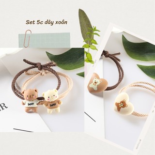Dây buộc tóc, dây cột tóc thời trang Hàn Quốc