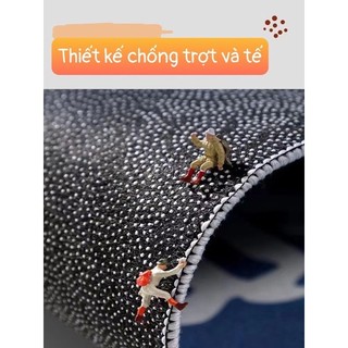thảm chùi chân gấu dâu