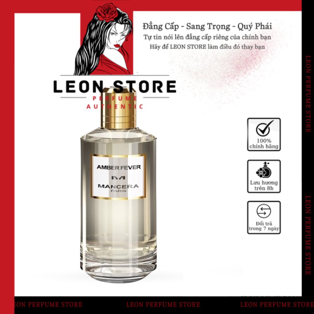 💎LEON💎 Nước hoa Mancera Amber Fever Eau de Parfum