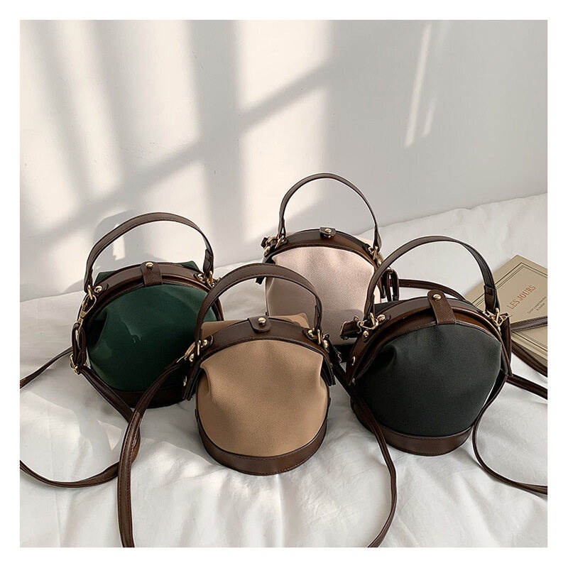 MISCHA Túi Xách Nữ Đeo Vai Thời Trang Phong Cách Hàn Quốc