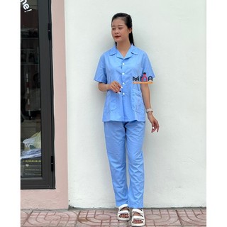 Bộ Quần Áo Blu Tạp Vụ Y công