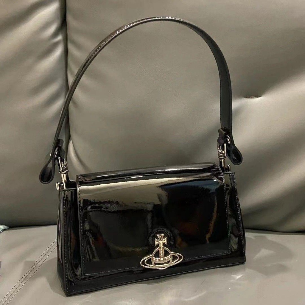 Túi Xách Da Bóng Dáng Vuông Nhỏ Thời Trang Cao Cấp