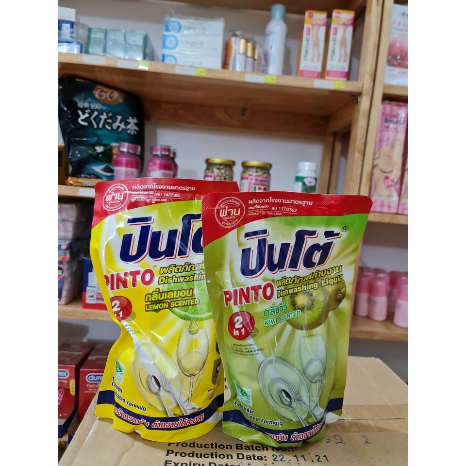 Nước rửa chén Pinto Thái Lan bịch 450ml