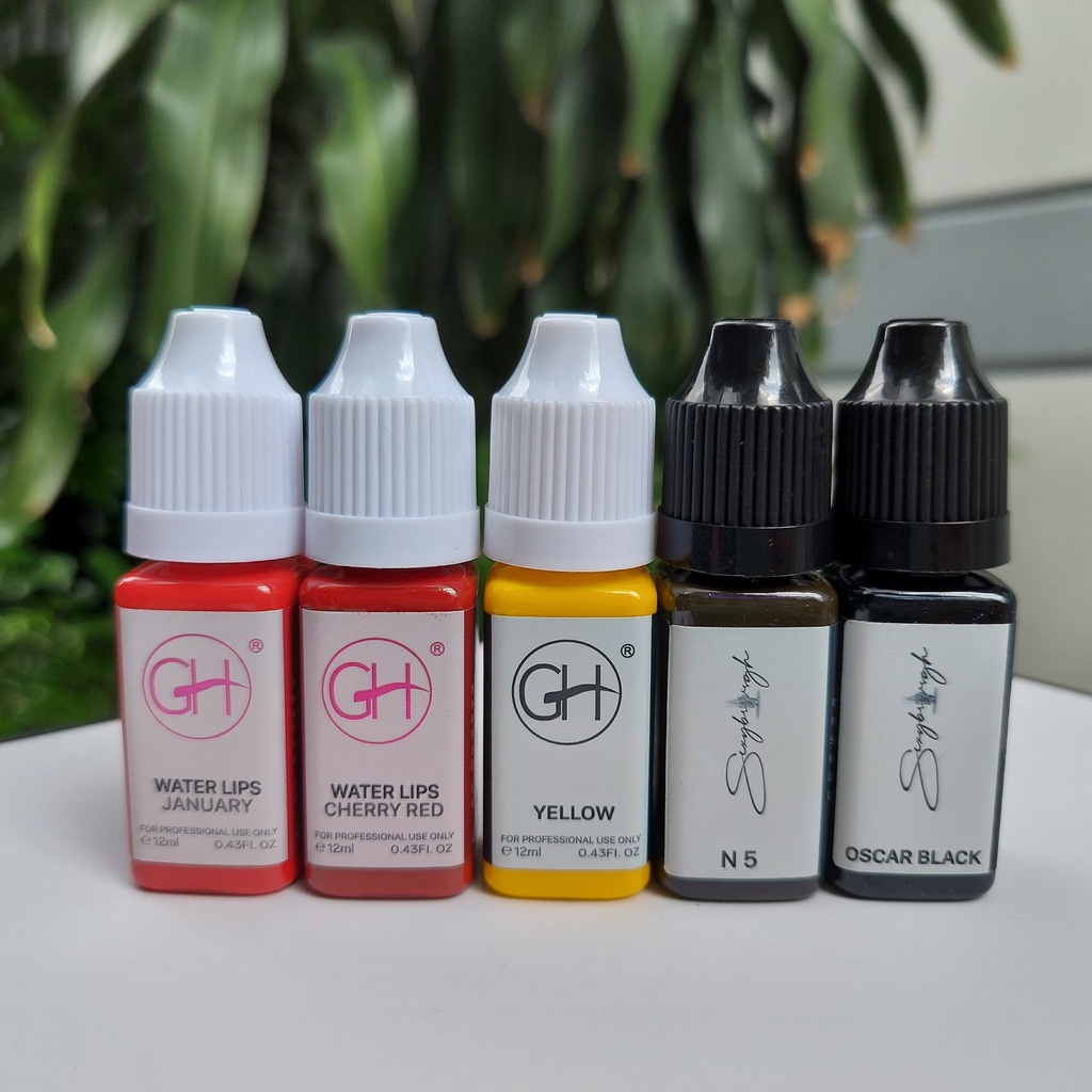 Mực Môi GH Chính Hãng Dùng Trong Phun Xăm Thẩm Mỹ