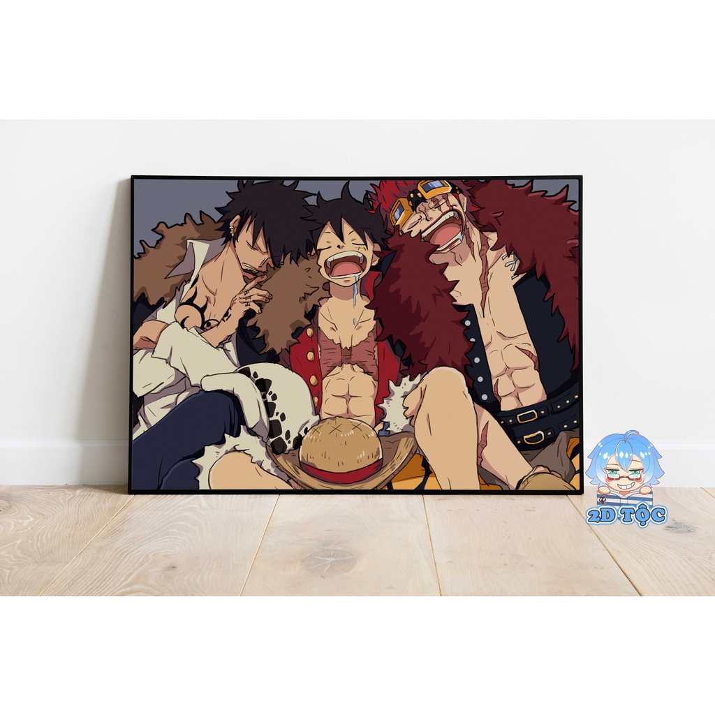 Ảnh Poster A3 Chất Lượng Chuẩn  Anime One Piece (20) – Tranh Dán Tường 2D Tộc Shop