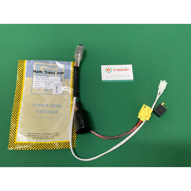 Dây chuyển sạc Ex 135 --> Ex 150 dài có Relay AV-G150