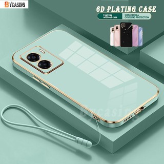 Ốp Điện Thoại Cao Su Mềm Mạ 6D Cho OPPO A57 2022 A16K A16e A16 A15 A15s A55 A95 A74 A54 A5S A12 A7 A11K A3S A12E A53 2020 A33