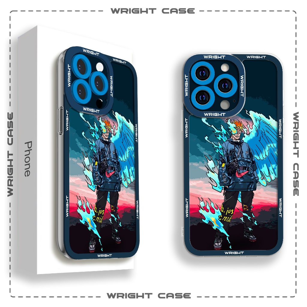 Ốp lưng iphone cạnh vuông Marco One Piece HypeBeast Streetwear Wrightcase 6plus/7/8/8plus/x/xs/11/12/pro/max/plus/promax