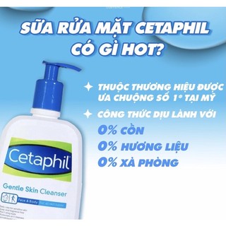 Sữa rửa mặt Cetaphil 125ml