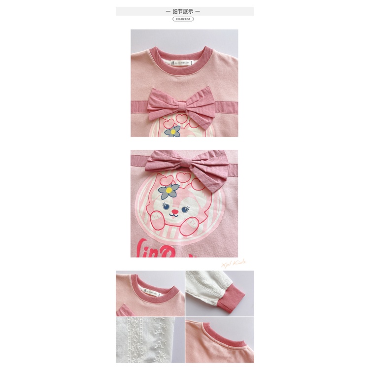 Áo Sweater Cỡ Lớn Phong Cách Thời Trang Xuân Thu Cho Bé Gái TTC418