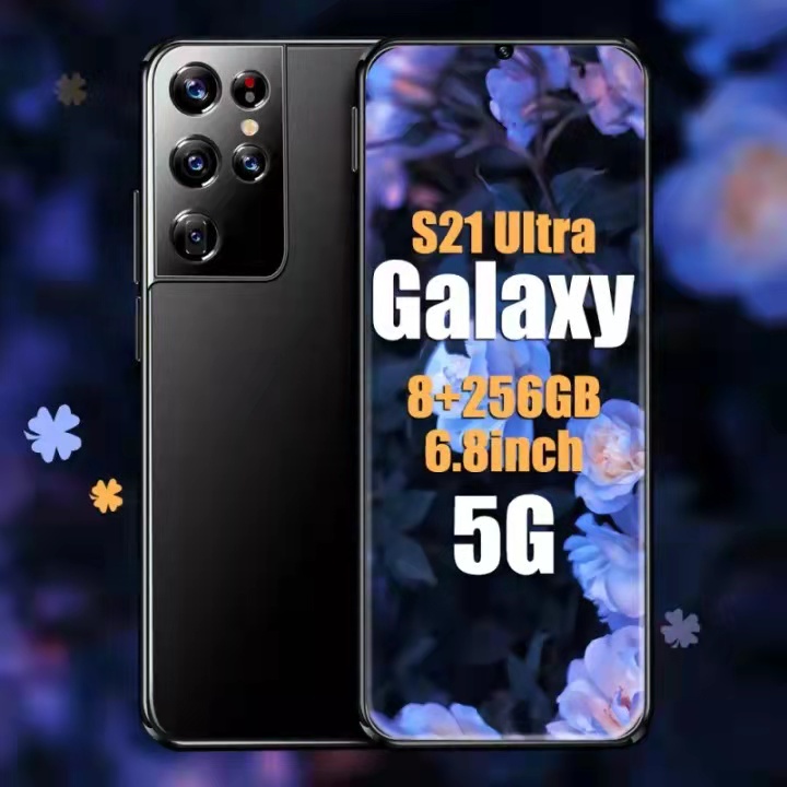 Điện thoại S21 Pro Ultra Bán điện thoại di động mới 8GB + 256GB Android wifi 5g HD trò chơi của cod