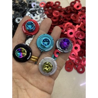 Lông đền nhôm cnc kitaco 6ly 8ly 10ly 12ly trang trí xe máy