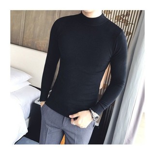 Áo len cổ 3 phân NAM hàng quảng châu