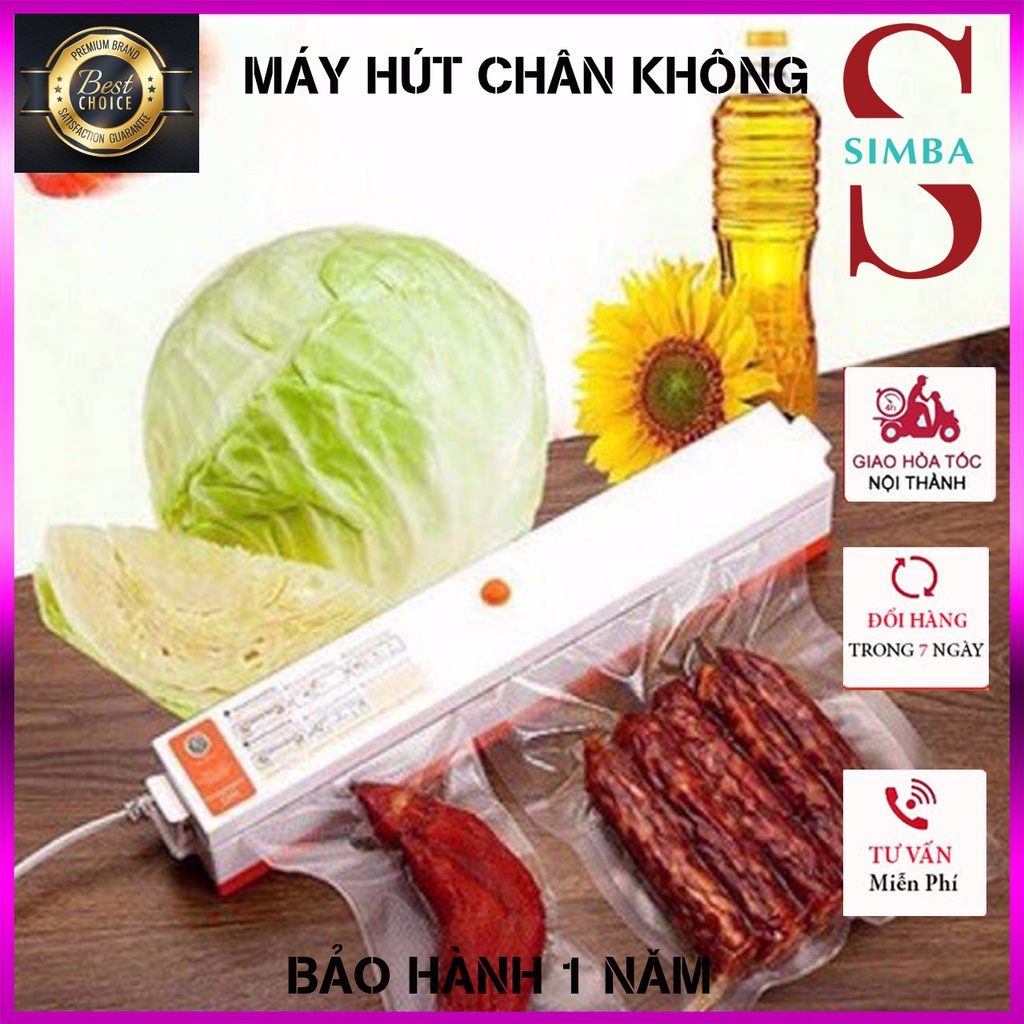 Máy hút Chân Không Kiêm Hàn Miệng Túi Fresh Pack Pro Cao Cấp - Máy hút chân không mini bảo quản thực phẩm