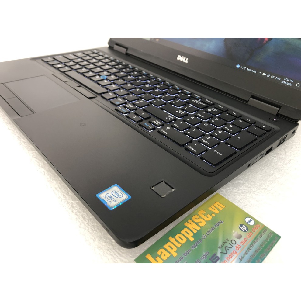 Máy tính laptop Dell latitude 5590 core i7 thế hệ 8 màn hình Full HD |  Shopee Việt Nam