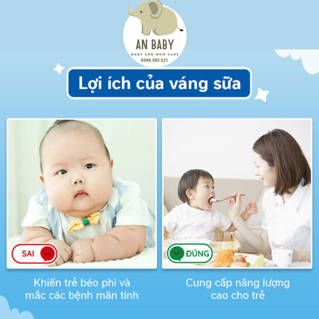 Váng sữa Nestle Pháp vị vani Cho Bé Ăn Dặm