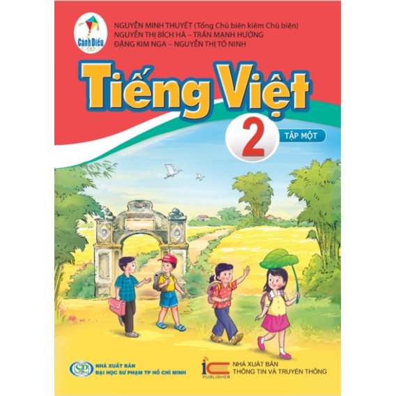 Sách Tiếng Việt lớp 2 - Tập 1 (Cánh Diều)