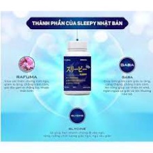 Viên ngủ ngon Sleepy Nhật Bản 80 viên – Giúp ngủ ngon ngủ sâu giấc Hàng nhập khẩu nội địa Nhật Bản.