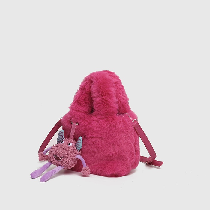 Túi Đeo Chéo Hình Thú Nhồi Bông Dễ Thương Cho Nữ