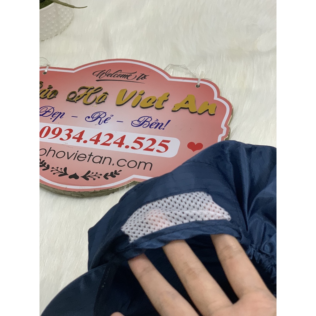 Mũ phòng sạch chống tĩnh điện xanh đen phối lưới