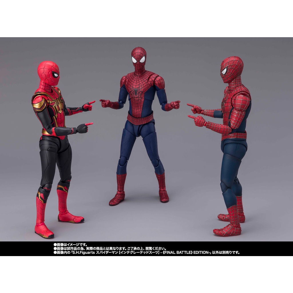 Mô hình chính hãng SHFiguarts Spider-Man  -《FINAL BATTLE》EDITION-