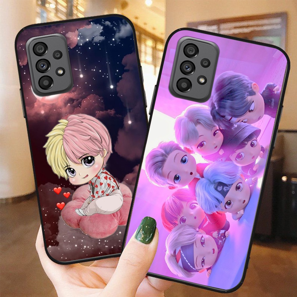Ốp lưng điện thoại Samsung a33 5G / ss a53 5G / ss a73 5G / ss a13 4G / ss a23 4G nhóm nhạc BTS hoạt hình cute