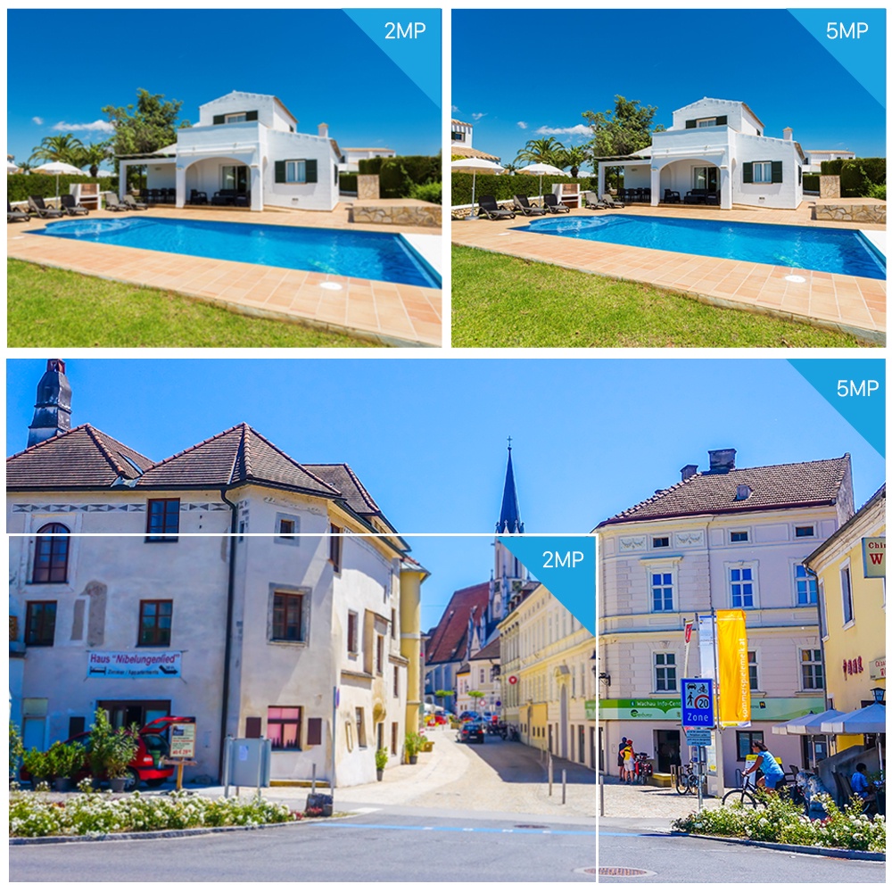 Máy ảnh Camera IPC ngoài trời poe camera 3MP 4MP 5MP H.265 Camera