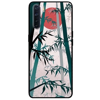 Ốp lưng Oppo Reno 3 / A91 - Reno 3 Pro - Reno 4 - Reno 4 Pro - Reno 5 - Reno 5 Pro mẫu Trúc Trăng Đỏ
