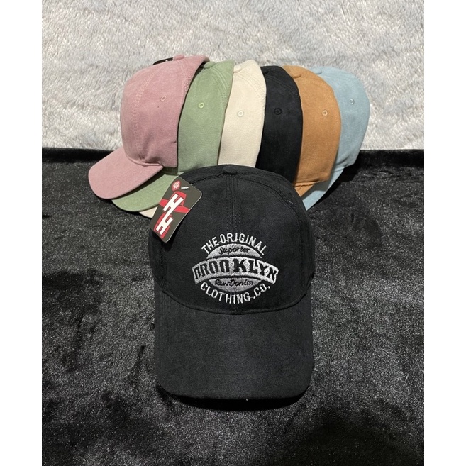 Nón kết nam nữ - Mũ lưỡi trai nhung mịn brooklyn thời trang cao cấp