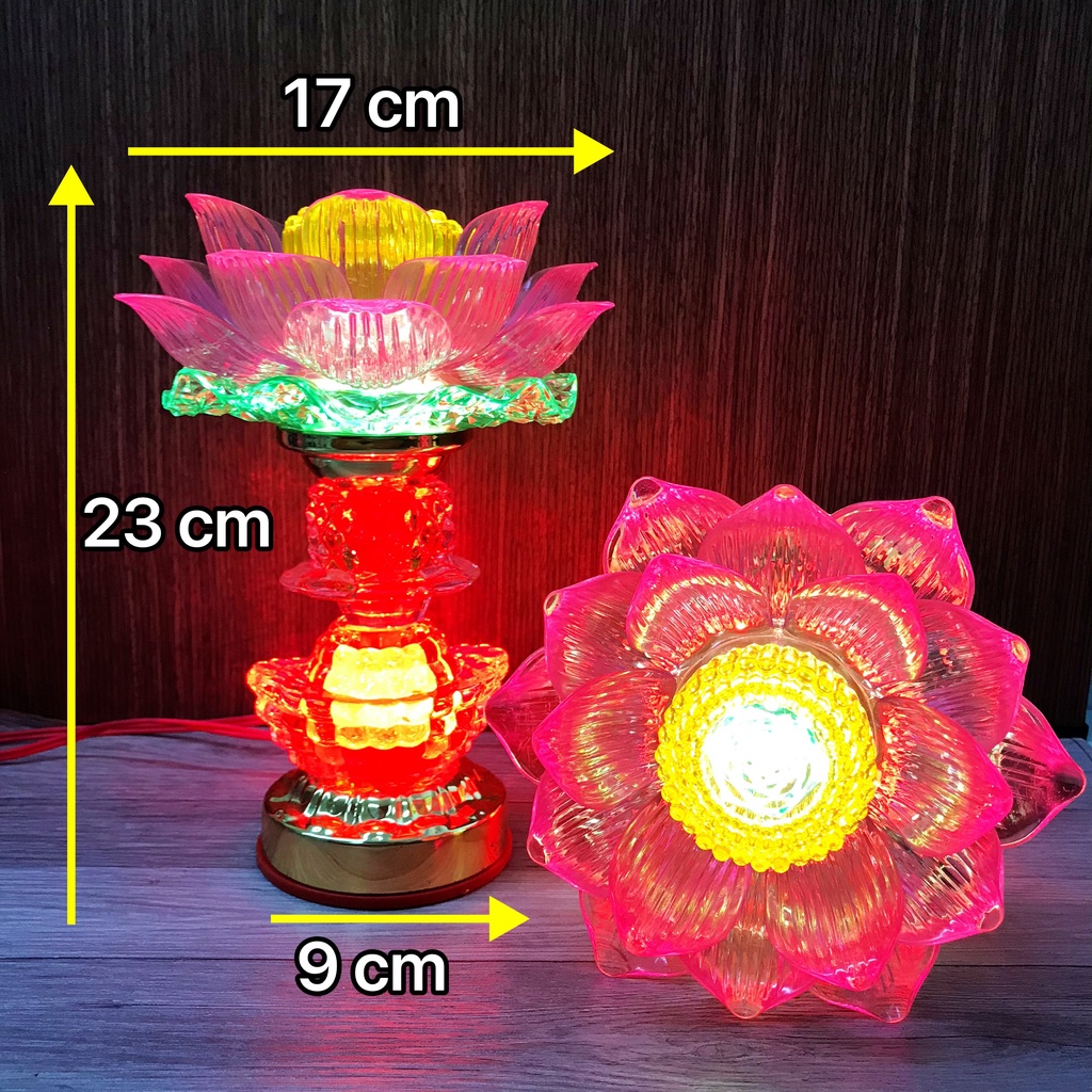 Đèn led đèn bàn thờ gia tiên thần tài thờ phật tiết kiệm điện dây dài 1.5m (giá 1 đôi)