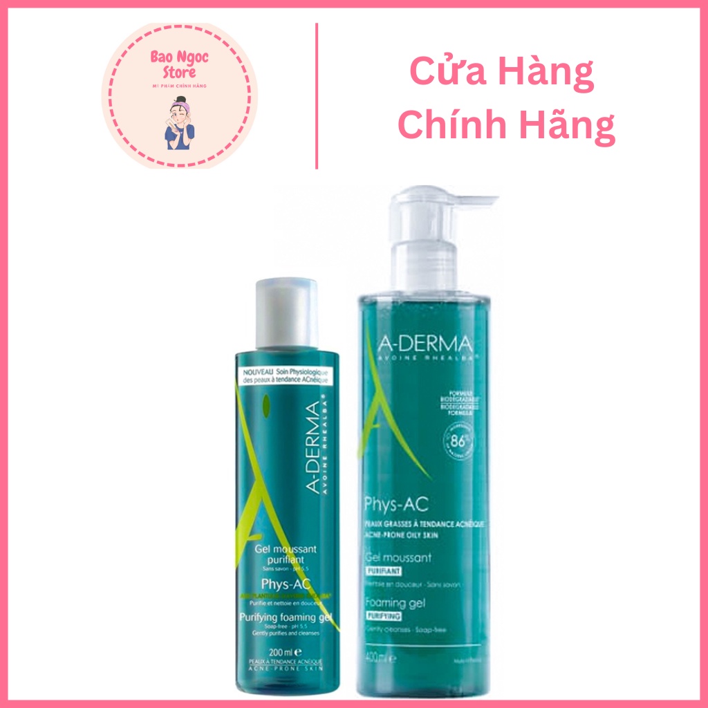 SỮA RỬA MẶT ADERMA