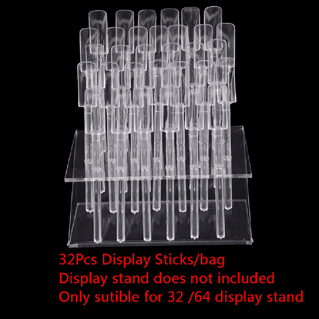 Giá Đỡ 32 Thanh MóNg Tay Giả Trong SuốT TiệN DụNg Và BềN