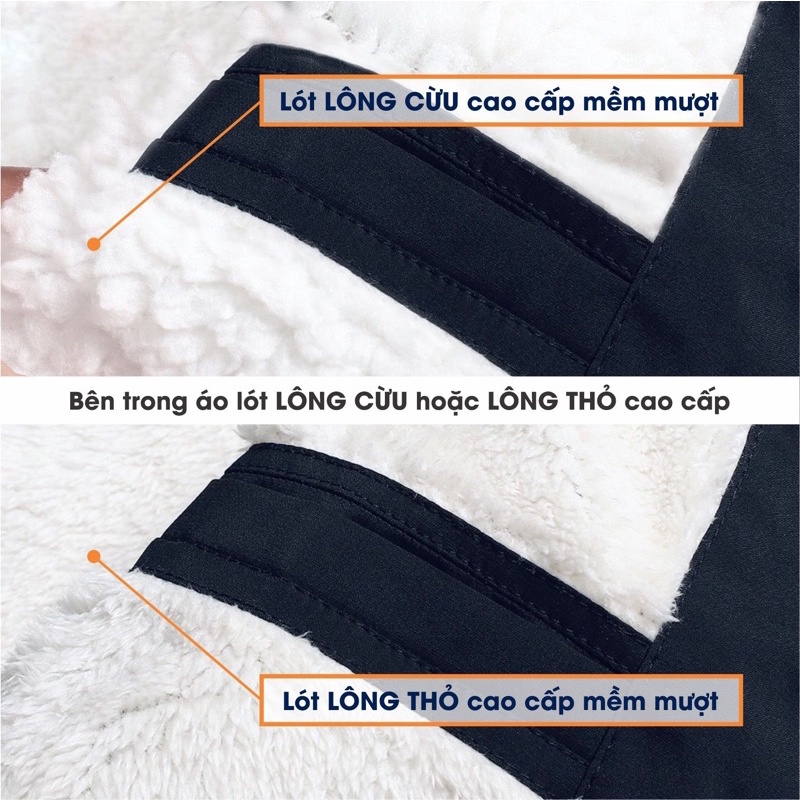 Áo khoác nam bomber 2 lớp lót lông ấm áp, form slimfit, trẻ trung, giữ nhiệt tốt, chống nhăn, chống nước Grayhomme