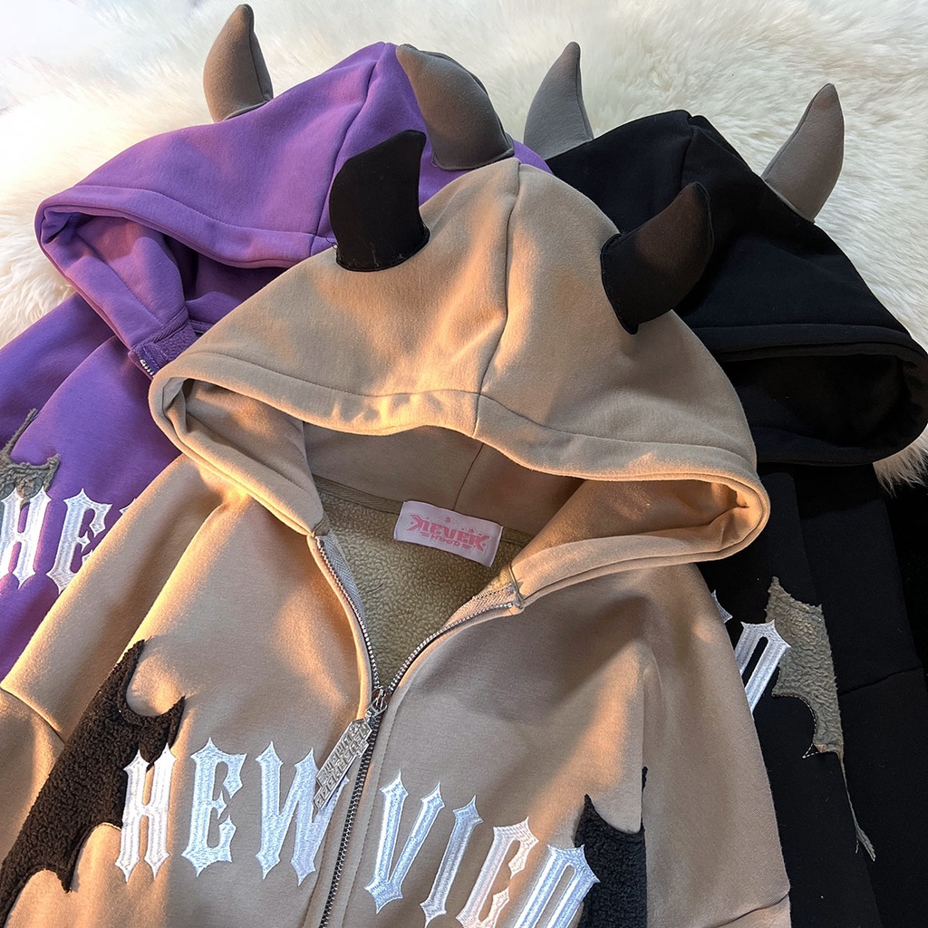 Áo Sweater Vải Cashmere Phối Mũ Trùm Lưng Đôi Kiểu Hàn Quốc Thời Trang Mùa Đông 2022 Cho Nữ