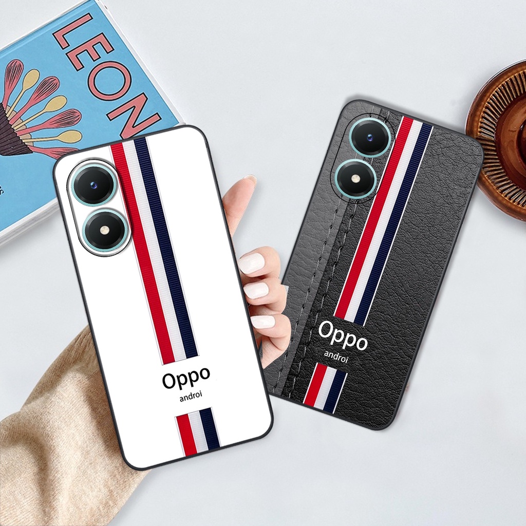 Ốp Vivo Y02s in giả da phong cách thể thao, cá tính, thời trang