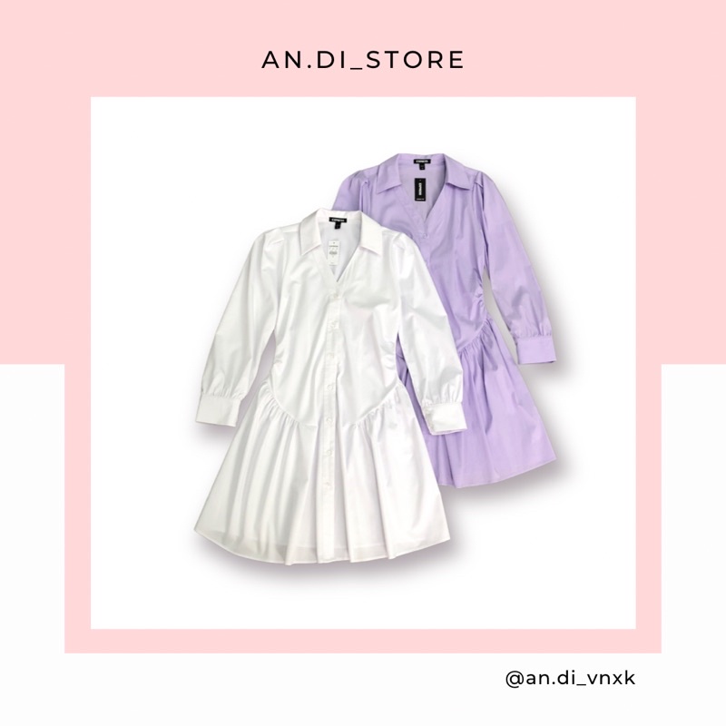 Andi.vnxk 🔸Đầm Sơ mi - E.xpress