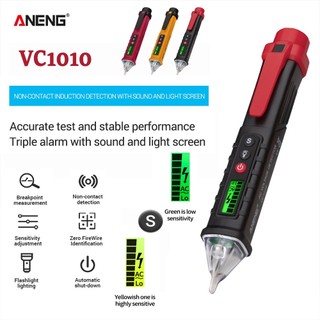 Digital AC/DC Voltage Detectors Smart Non-Contact Tester Pen Meter 12-1000V Current Electric Sensor Test Pencil