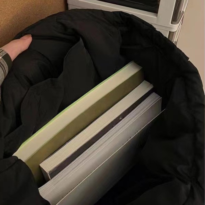 Túi Đeo Vai Bằng cotton Nhẹ Cỡ Lớn Thoải Mái Có Thể Gấp Gọn Cho Nữ